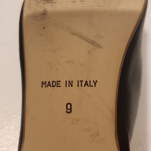 Coach Black Leather Ballet Flats - Picture 6 of 7